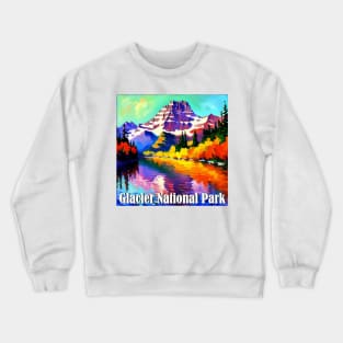 Glacier National Park Crewneck Sweatshirt